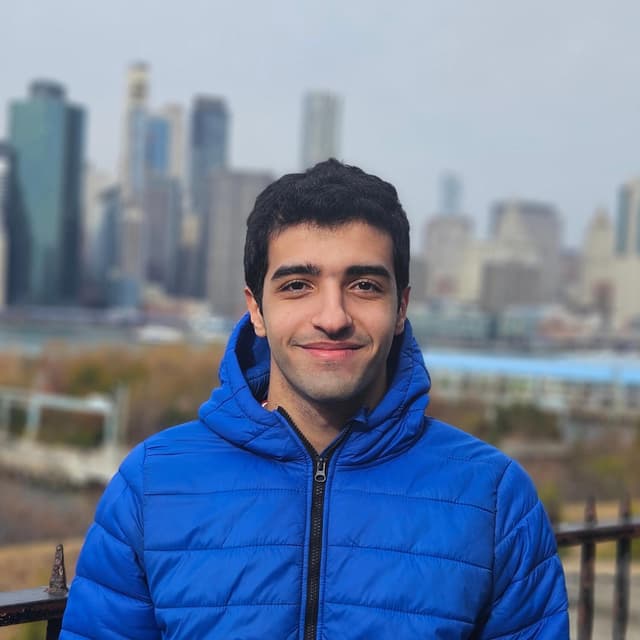 Profile picture speaking at microphone